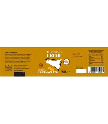 Ciocco Crema - La Cannolata